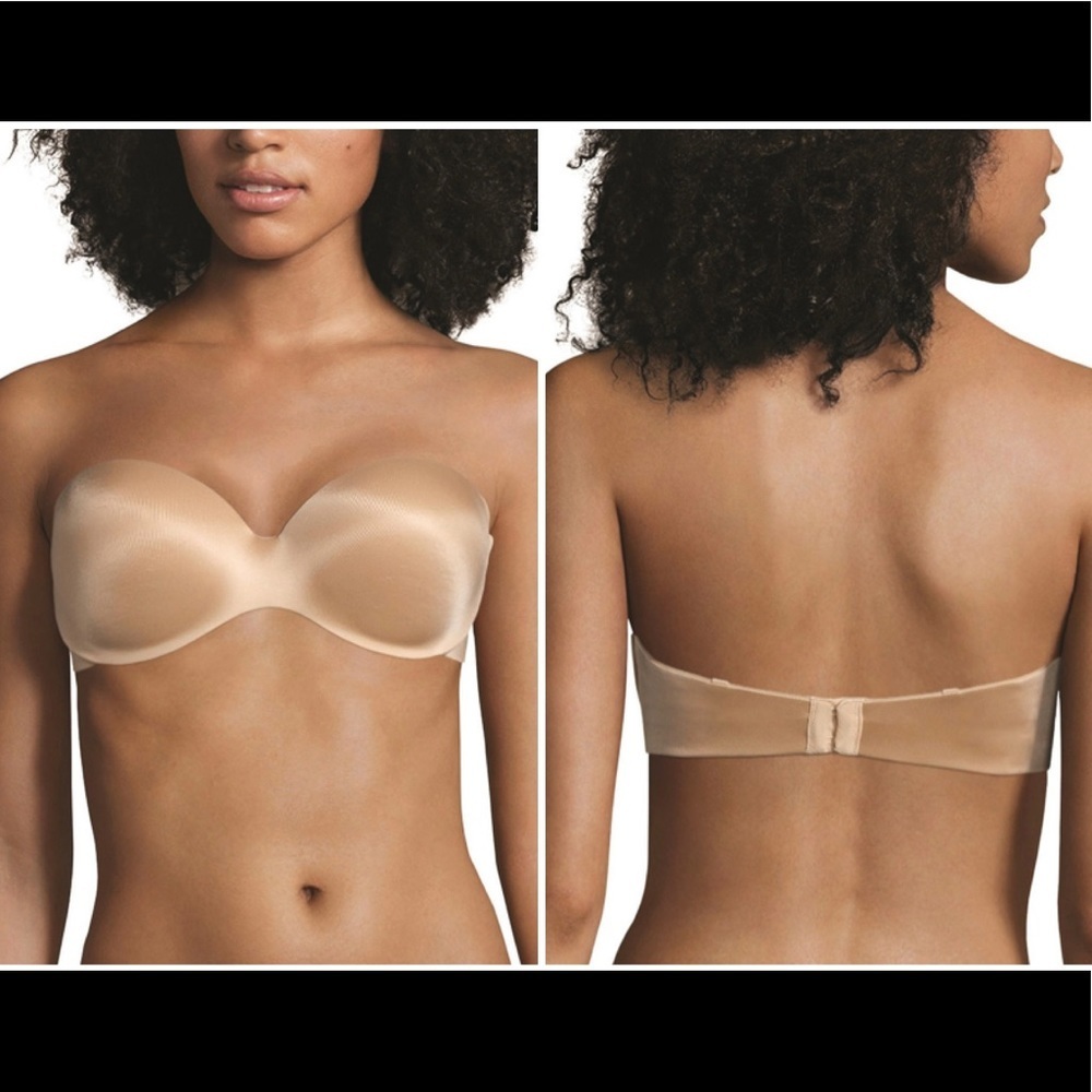 Bundle 3/$40 Maidenform Extra Coverage Underwire Multi-way Strapless Bra.
